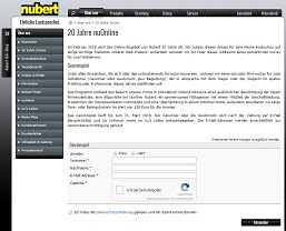nuDay Gewinnspiel, Nubert Gewinnspiel