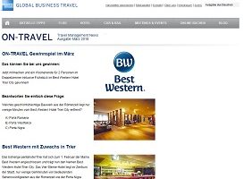 Trier Wochenend Urlaub Gewinnspiel, On Travel Gewinnspiel