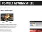LG Gaming Monitor Gewinnspiel, PC Welt Gewinnspiel