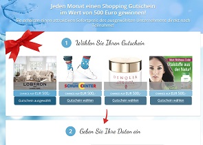 Prime Data Gutschein nach Wahl Gewinnspiel