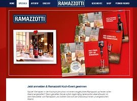 Koch-Event Gewinnspiel, Ramazotti Gewinnspiel