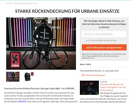 Chrome Rucksack Gewinnspiel, Selbst Gewinnspiel
