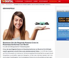 Revell C-me Gewinnspiel, TV Digital Gewinnspiel