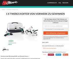 Twercs Werkzeugkoffer Gewinnspiel, TV Movie Gewinnspiel