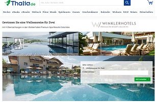 Winklerhotels Gewinnspiel, Thalia Gewinnspiel
