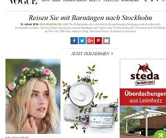 Stockholm Reise Gewinnspiel, Vogue Gewinnspiel