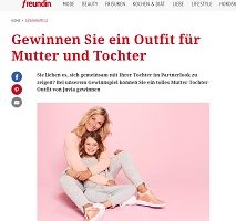 Juvia Mutter-Tochter-Outfit Gewinnspiel, freundin Gewinnspiel