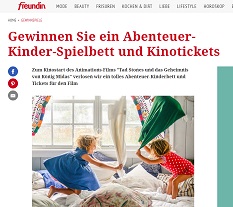 Paidi Spiel-Bett Gewinnspiel, freundin Gewinnspiel