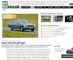 Der Goldene Klassiker 2018 Gewinnspiel, AutoBild Gewinnspiel