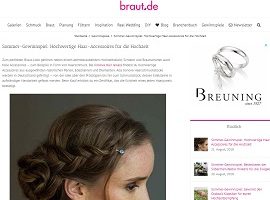 Haarschmuck Gewinnspiel, Braut.de Gewinnspiel