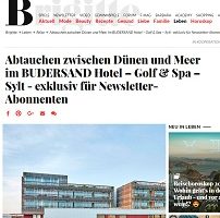 Sylt Kurzurlaub Gewinnspiel, Brigitte Gewinnspiel