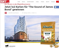 Elbphilharmonie Gewinnspiel, Bunte Gewinnspiel