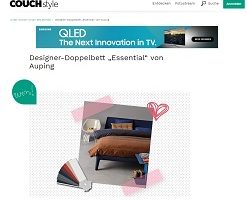 Auping Doppelbett Gewinnspiel, Couch Gewinnspiel
