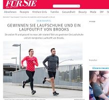 Brooks Lauf-Outfit Gewinnspiel, Für Sie Gewinnspiel