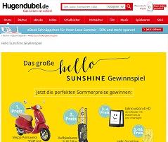 Hello Sunshine Gewinnspiel, Hugendubel Gewinnspiel
