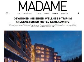 Falkensteiner Hotel Schladming Gewinnspiel, Madame Gewinnspiel