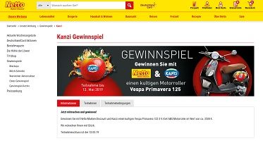 netto-online.de/Kanzi, Netto Kanzi Gewinnspiel, Netto Gewinnspiel
