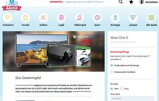 Xbox One X Gewinnspiel, RTL2 Gewinnspiel