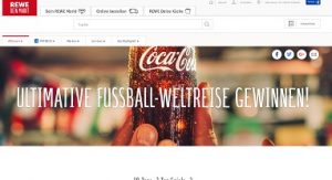 Rewe Fussball Weltreise Gewinnspiel, Rewe Gewinnspiel