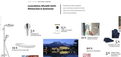 Salzburger Land Luxus Urlaub Gewinnspiel, Splash Bad Gewinnspiel