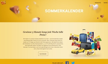 Sun Rice Sommerkalender Gewinnspiel - Gewinnspiele 2024