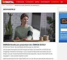 Omron Blutdruckmessgerät Gewinnspiel, TV Digital Gewinnspiel