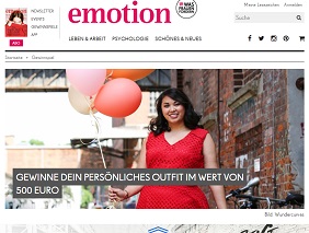 Wundercurves Outfit Gewinnspiel, emotion Gewinnspiel