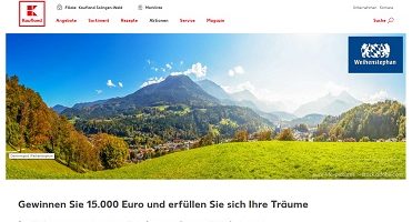 Kaufland 15000 Euro Gewinnspiel, kaufland Gewinnspiel