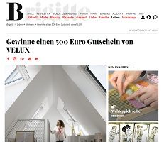 Velux Gutschein Gewinnspiel, Brigitte Gewinnspiel