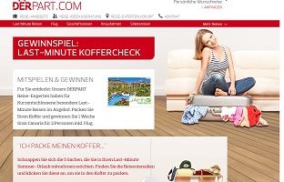 Gran Canaria Reise Gewinnspiel, Derpart Gewinnspiel