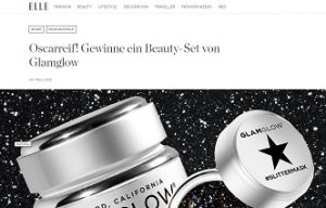 Glamglow Beauty-Set Gewinnspiel, Elle Gewinnspiel