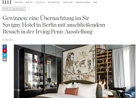 Irving Penn Gewinnspiel, Elle Gewinnspiel