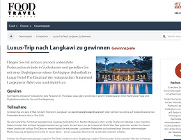 Malaysia Reise Gewinnspiel, Food and Travel Gewinnspiel