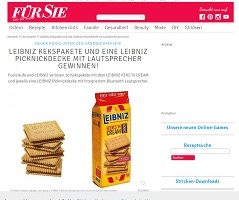 Leibnitz Keks-Paket Gewinnspiel, Für Sie Gewinnspiel