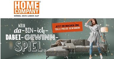 Home Company Gutschein Gewinnspiel, Home Company Gewinnspiel