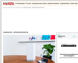 F-Secure Sicherheitssystem Gewinnspiel, Hörzu Gewinnspiel