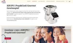 Krups Küchenmaschine Gewinnspiel, Ich-liebe-Käse.de Gewinnspiel