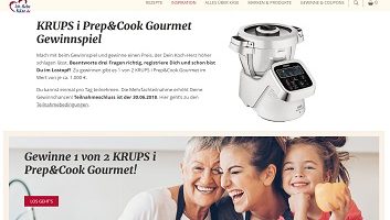 Krups Küchenmaschine Gewinnspiel, Ich-liebe-Käse.de Gewinnspiel