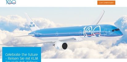 KLM Wunschziel Gewinnspiel