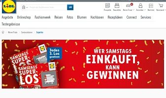Lidl Samstags Superlos Gewinnspiel