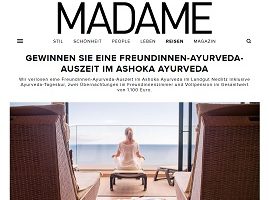 Ayurveda-Urlaub Gewinnspiel, Madame Gewinnspiel