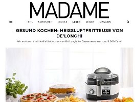 De'Longhi Heißluft-Fritteuse Gewinnspiel, Madame Gewinnspiel