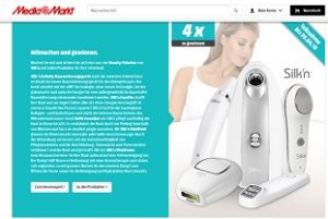 Silk'n Beauty-Paket Gewinnspiel, MediaMarkt Gewinnspiel