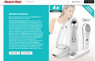 Silk'n Beauty-Paket Gewinnspiel, MediaMarkt Gewinnspiel