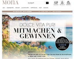 Mona Gewinnspiel Amalfiküste, Mona Gewinnspiel