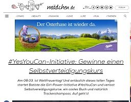 Selbstverteidigung Kurs Gewinnspiel, Mädchen Gewinnspiel