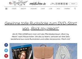 Futz & Huxley Rucksack Gewinnspiel, Mädchen Gewinnspiel