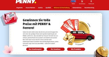 www.penny.de/ferrero, Penny Ferrero Gewinnspiel, Penny Gewinnspiel