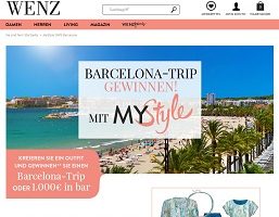 Wenz Barcelona Gewinnspiel, Wenz Gewinnspiel