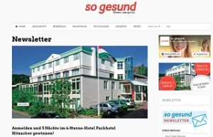Hitzacker Urlaub Gewinnspiel, so gesund Gewinnspiel